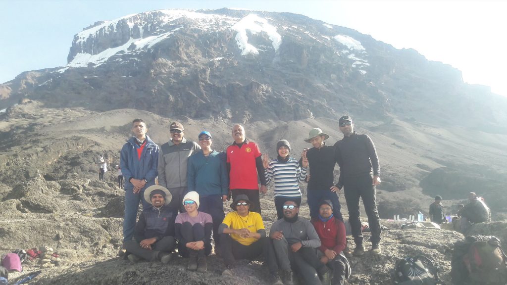 7 days machame route